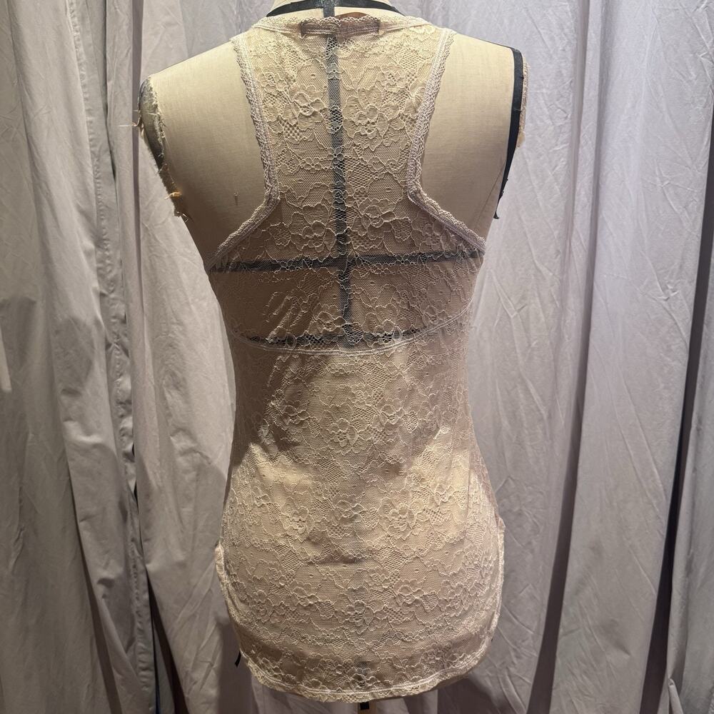 Miss Ferriday Stretch Lace Halter Cami M - Picture 4 of 6